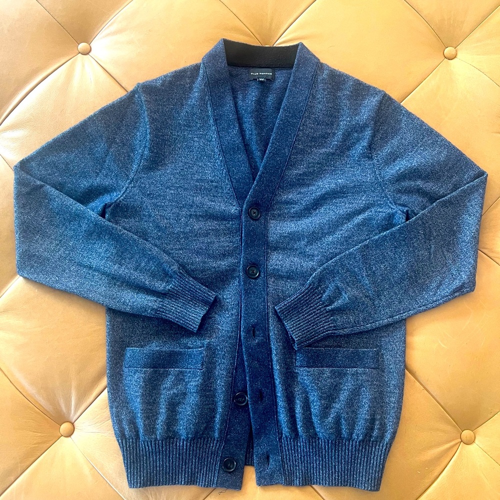 Club Monaco Cardigan - S - Blue